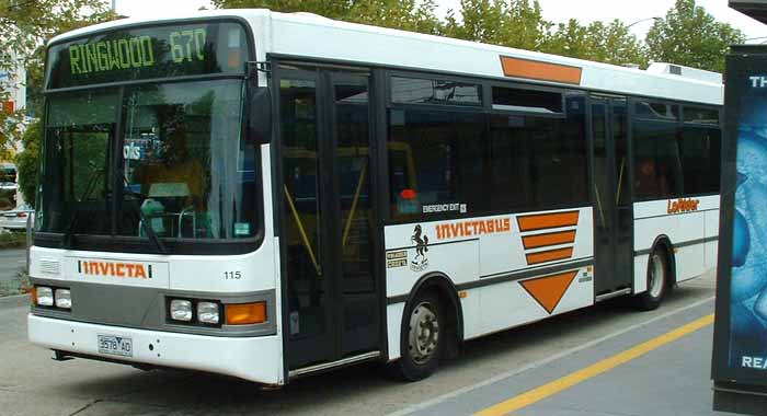 Invicta Dennis Dart SLF Volgren 115